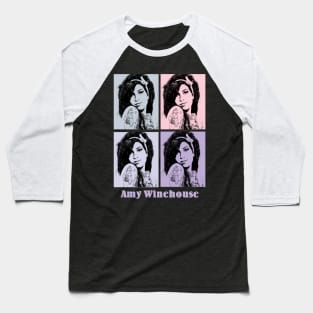 The 27 Amy Pop ART Baseball T-Shirt